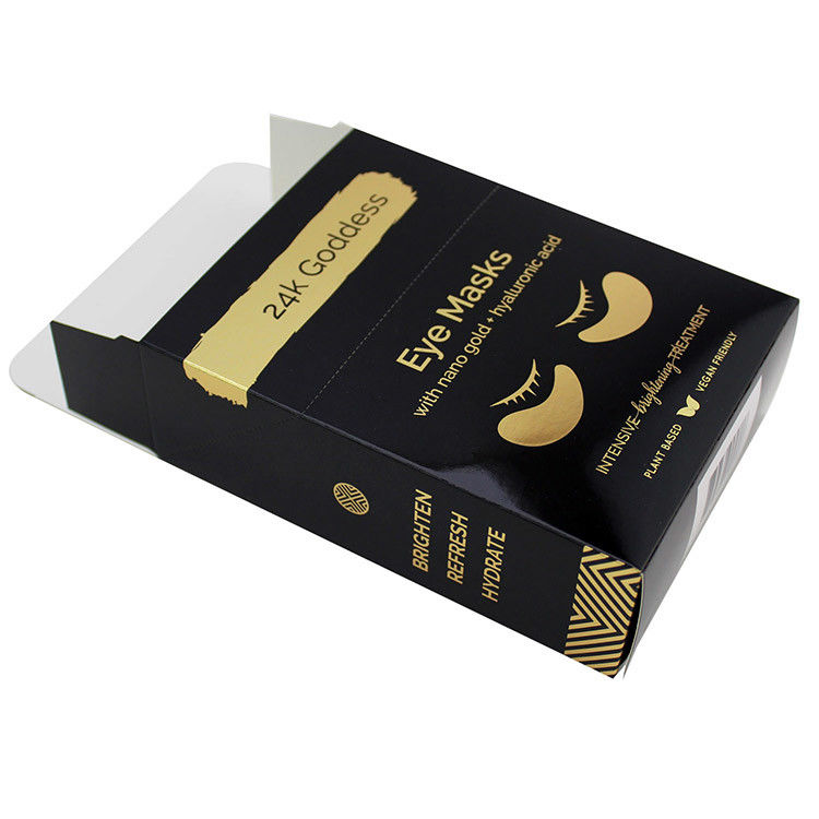 Μαύρο Eco Friendly Eye Mask Makeup Box για συσκευασία προϊόντων προσωπικής φροντίδας