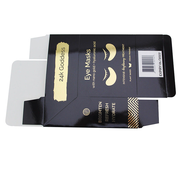 Μαύρο Eco Friendly Eye Mask Makeup Box για συσκευασία προϊόντων προσωπικής φροντίδας