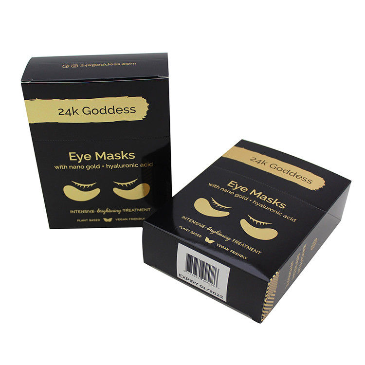 Μαύρο Eco Friendly Eye Mask Makeup Box για συσκευασία προϊόντων προσωπικής φροντίδας