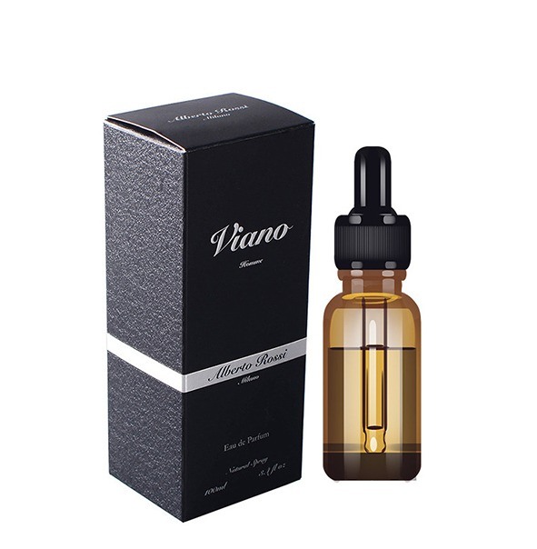 Προσαρμοσμένη Παραγγελία Ανακυκλωμένα Υλικά Κουτί Δώρου Αρώματος με Επικάλυψη 1 Όψης (C1S) Χαρτί Τέχνης για Μπουκάλι 30ml 50ml 10ml