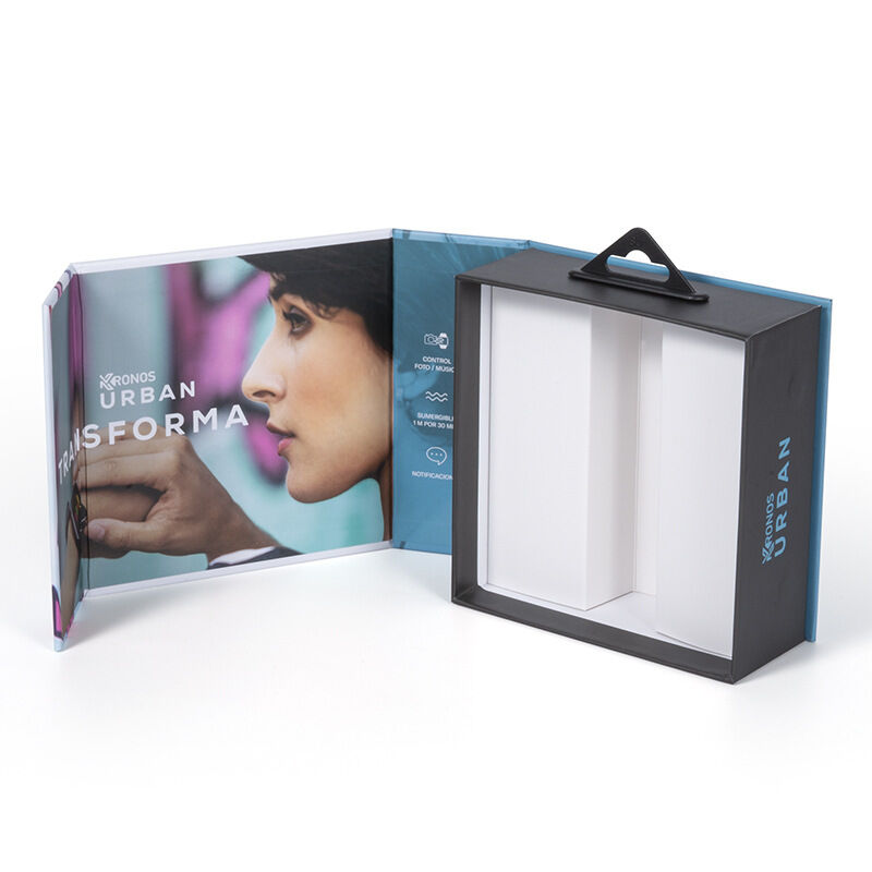 Προσαρμοσμένο λογότυπο πολυτελής ανακυκλωμένου χαρτονιού κουτί δώρων για συσκευασία Smart Watch Band Case