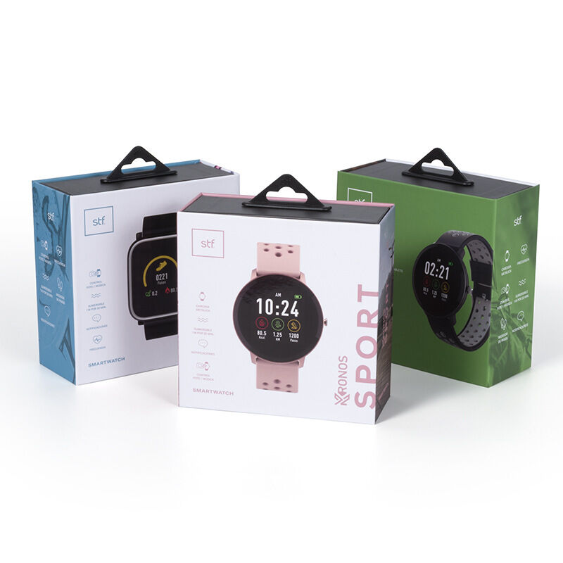 Προσαρμοσμένο λογότυπο πολυτελής ανακυκλωμένου χαρτονιού κουτί δώρων για συσκευασία Smart Watch Band Case