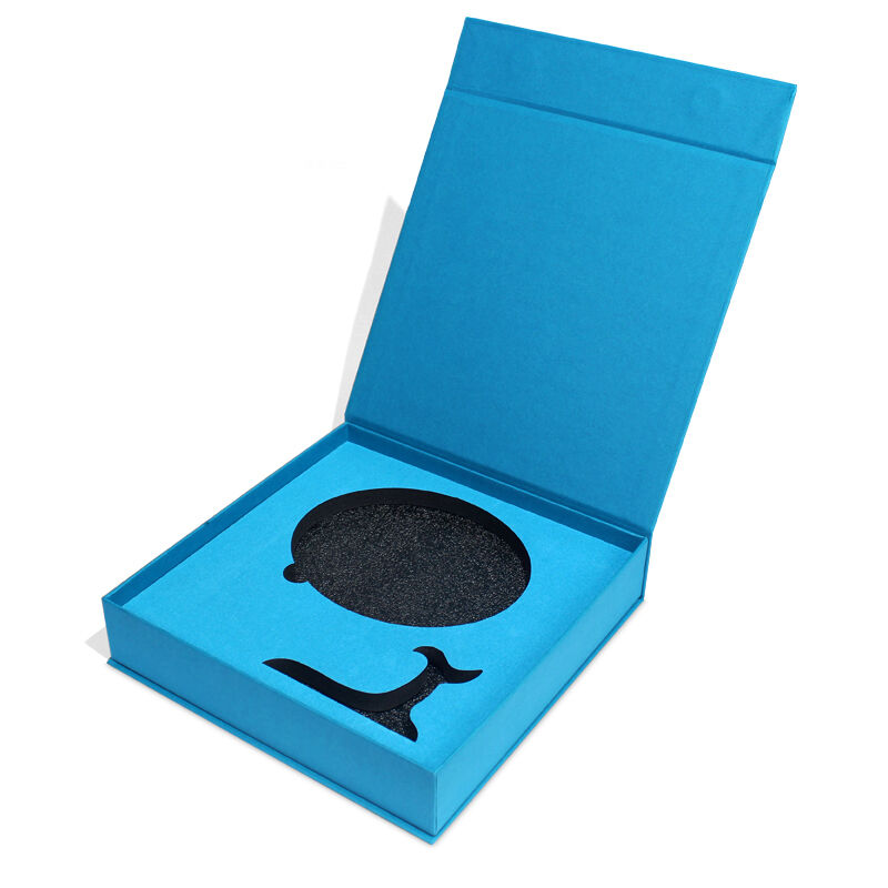 Χονδρικό Custom Logo EVA Foam Insert Σκληρό χαρτόνι Μαγνητικό Συσκευαστικό Κουτί για Δώρα με Ανακυκλωμένα Υλικά