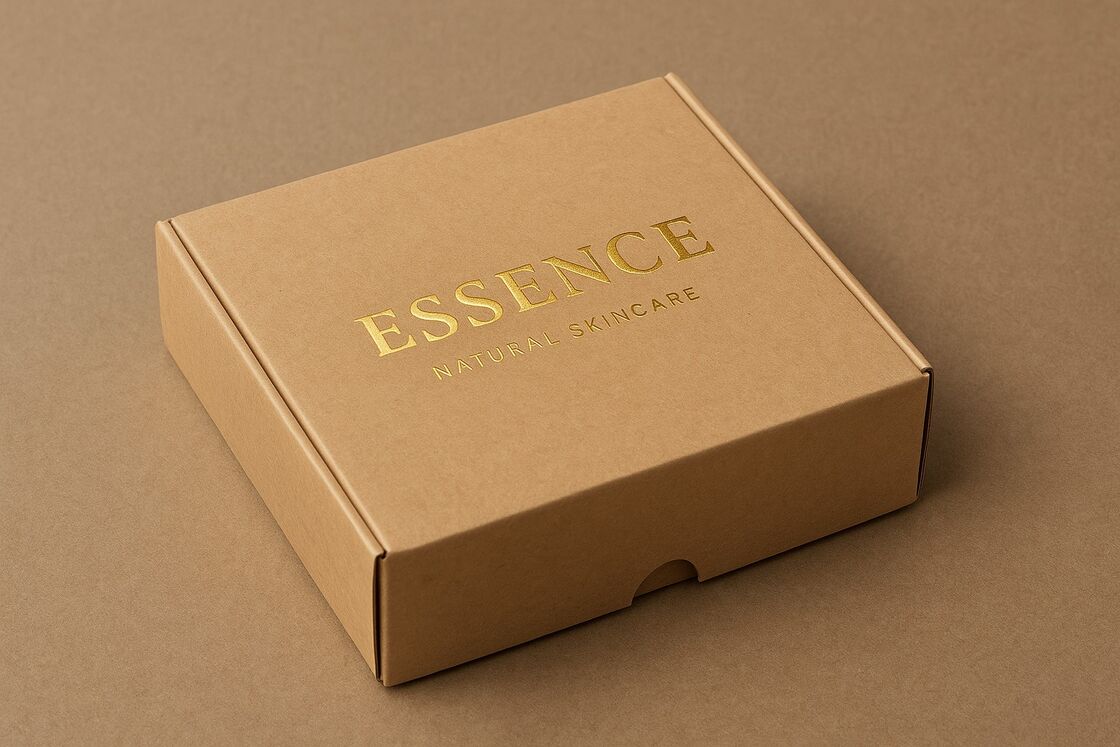 Τρένδος μόδας Προσαρμοσμένο κουτί δώρων με τετραχρωματική εκτύπωση και UV εκτύπωση για πολυτελή συσκευασία καλλυντικών