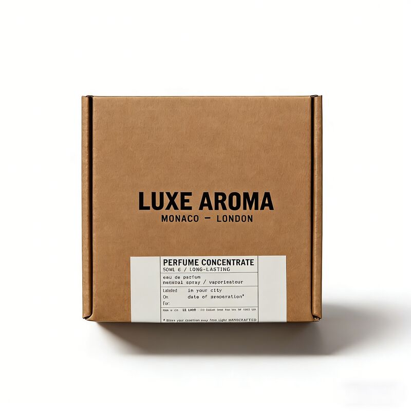 Περιβαλλοντικά φιλικό Custom Printed Perfume Packaging Box με εσωτερική εισαγωγή για μπουκάλι 50ml Wholesale OEM