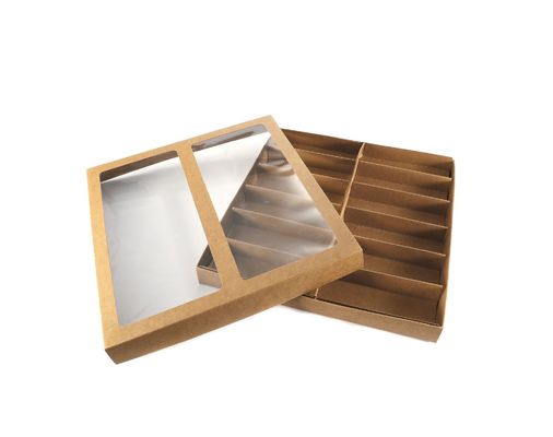 Eco Friendly 12 Pack Γυαλιά ηλίου οθόνη συσκευασίας με διαφανές καπάκι παραθύρου