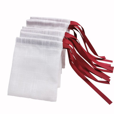 Φιλική τσάντα σακουλών Drawstring σκόνης υφασμάτων Eco με τη συνήθεια