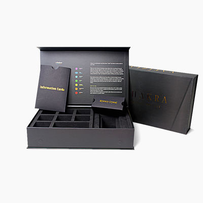 Μαγνητικό κουτί δώρου Προσαρμοσμένα μικρά κουτιά συσκευασίας Κρύσταλλο